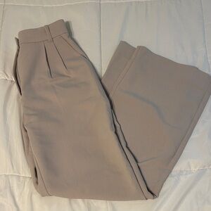 ABERCROMBIE TAUPE SLOANE TROUSER
